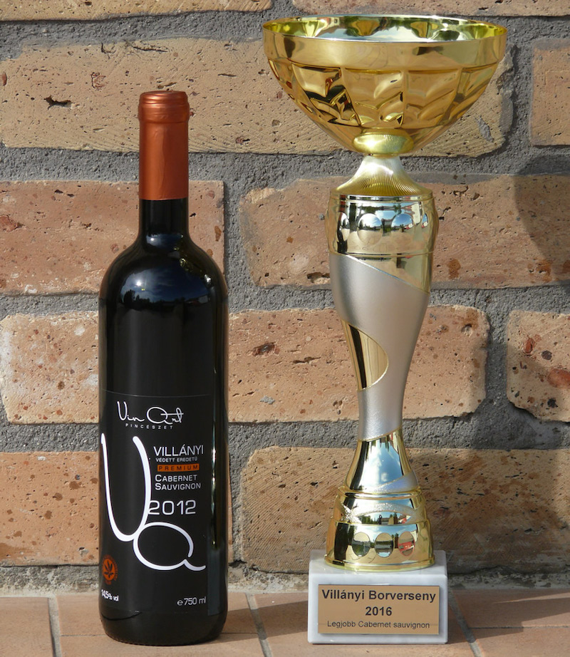 Vin Art Villányi Cabernet Sauvignon Prémium 2012- Nagy Aranyérem